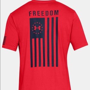 Under Armour Freedom USA Flag Men’s T-Shirt